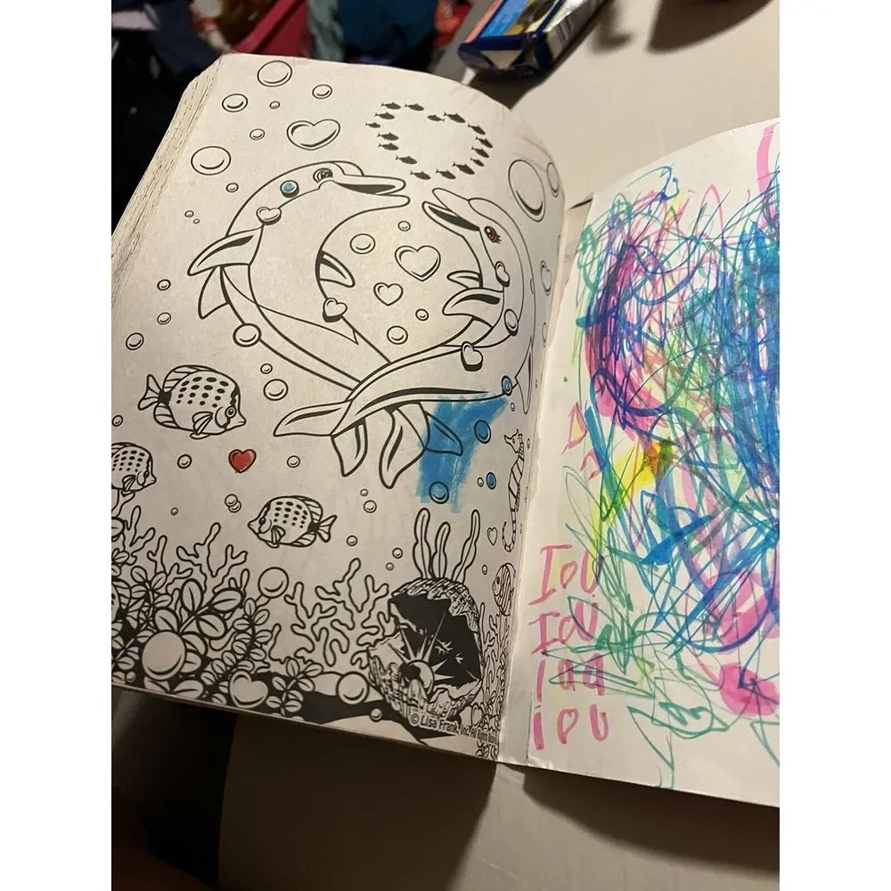 Lisa Frank Rainbow Majesty‎ Supersized Coloring & Activity Book